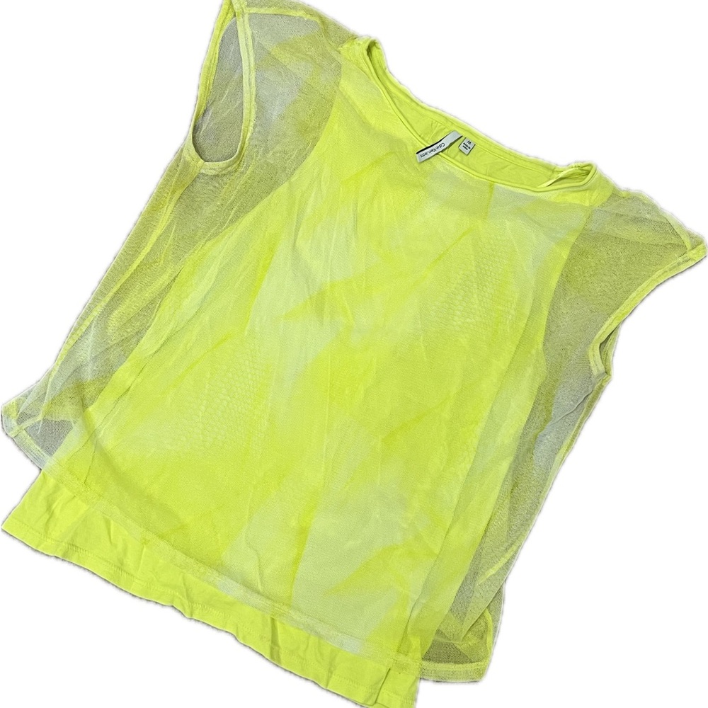 Calvin Klein Jeans Bright Yellow Top